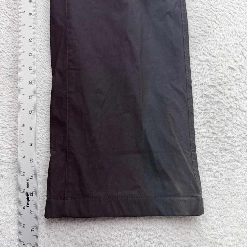 Eddie Bauer Mens Fleece Lined Tech Pants Black‎ 38x34 Hiking Winter 283947